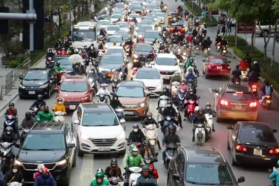 ハノイ交通事情