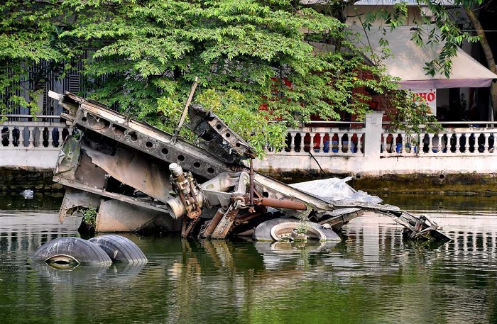 ハノイB52戦闘機が墜落したゴクハー村、ベトナム戦争情報、ハノイ観光おすすめ、B52湖