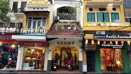 [ハノイ市内観光]・HangGai通り・ハンガイ通り・ハノイ高級シルク製品の聖地・ハノイナ観光情報