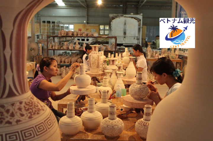 バッチャン村観光・ベトナムのバッチャン陶芸村・ベトナムの専業村紹介‐ハノイ市内観光おすすめツアー