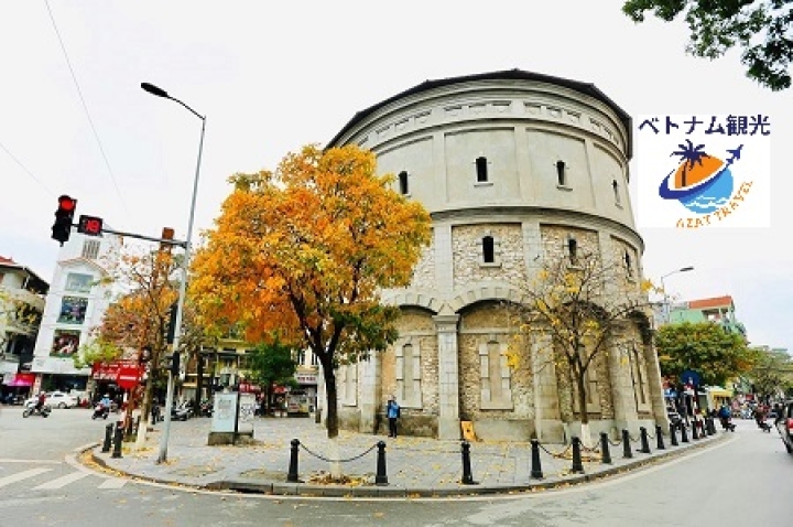 「ハノイ市内観光」ハノイでハンダウウォータータワー開店・ハンダウ給水塔中で体験します・ハノイ旅行情報